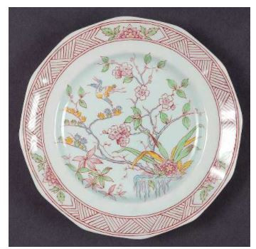 Ming Toi Bread and Butter Plate