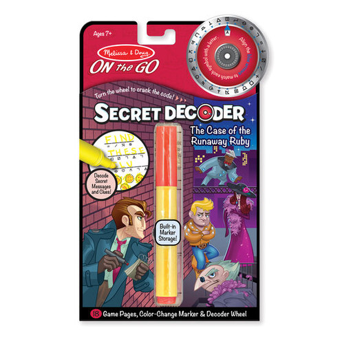 MELISSA AND DOUG SECRET DECODE - MELISSA AND DOUG SECRET DECODER BOOK