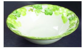 Grape Arbor Round Soup Cereal Bowl