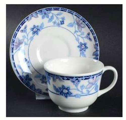 Cornflower Johnson Brothers Cup And Saucer