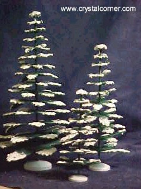 Ppr Mache Frosted Evergreens Department 56