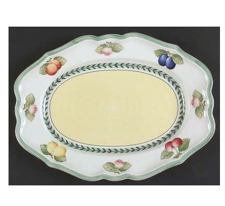 French Garden Medium Oval Platter