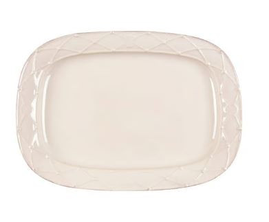 Meridian Cream Medium Oval Platter