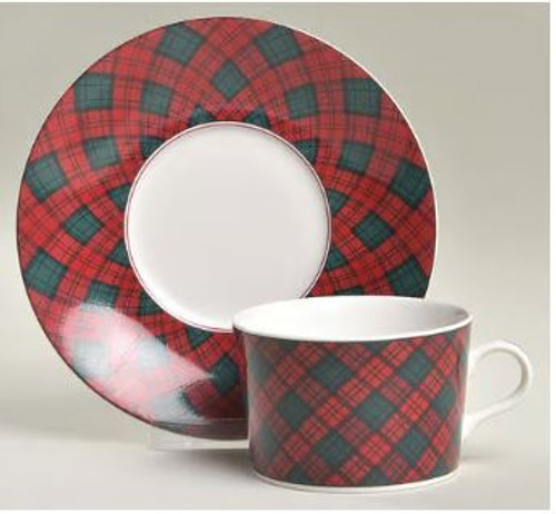 Tartan Plaid Sasaki Cup And Sa