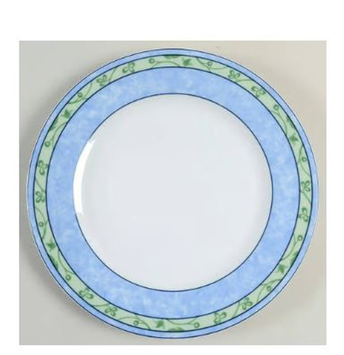 Watercolor Wedgwood Salad Plate