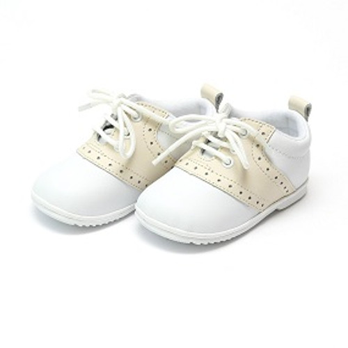 Austin Oxford White With Beige Size 6