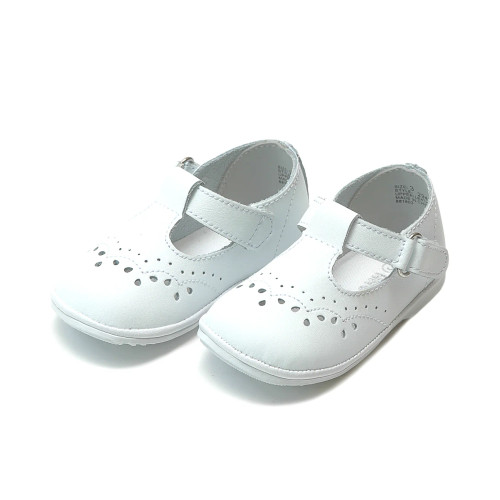 Birdie White Size 3 Angel Baby Shoes