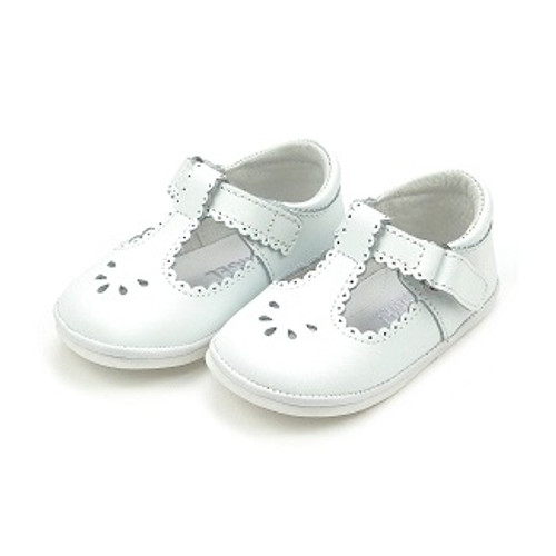 Dottie White Size 4 Angel Baby Shoes