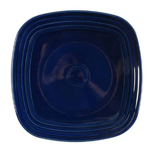 Fiestaware Cobalt Blue H. Laughlin Square Dinner Plate