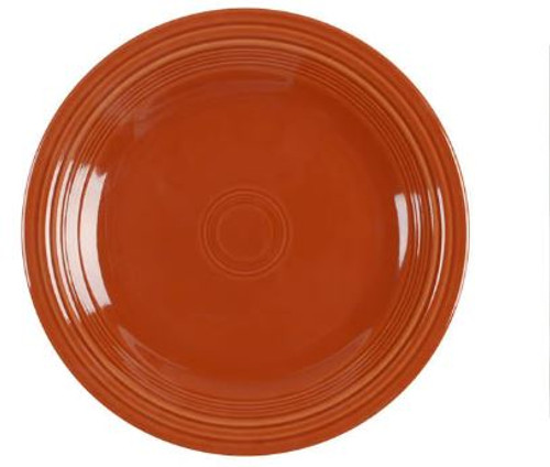 Fiestaware Paprika Homer Laughlin 10 1/2 Inch Dinner Plate