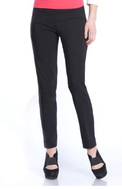 Ankle Length Petite Pull On Black Pant Size 6P