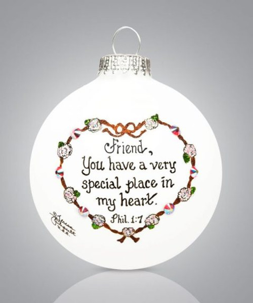 Friends Ornament Heart Gifts By Teresa