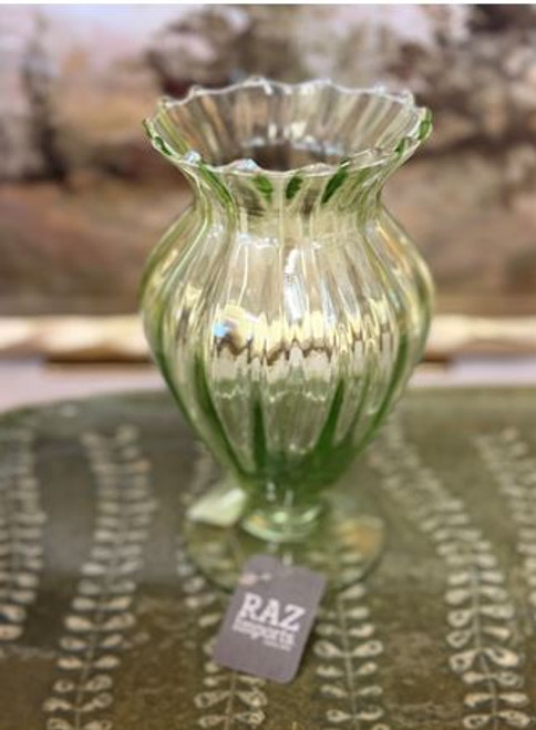 Small Green Vase - Raz