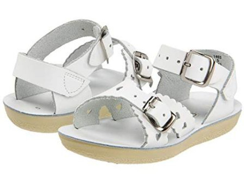 Sweetheart Sun San Sandals  White  Size 9 Toddler