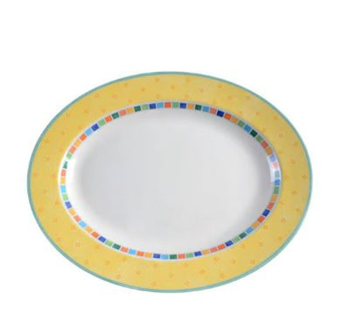 Twist Alea Limone Villeroy And Boch Oval Platter