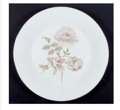 Yorkshire Rose Dinner Plate