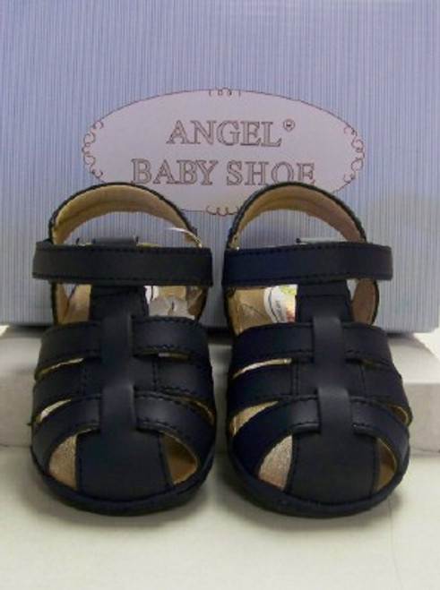 Baby Fisherman Navy Size 5 Angel Baby Shoes