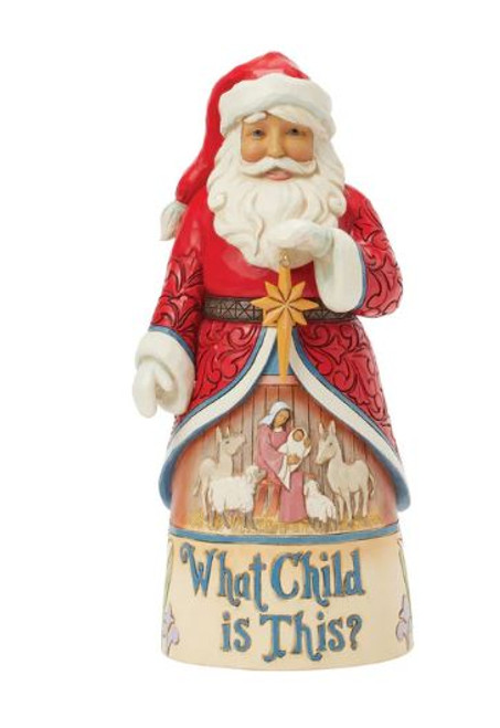 Santa What Child Is Jim Shore