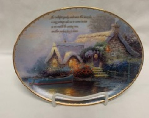 Lockhaven Cottage 136B Bradford Exchange Plate