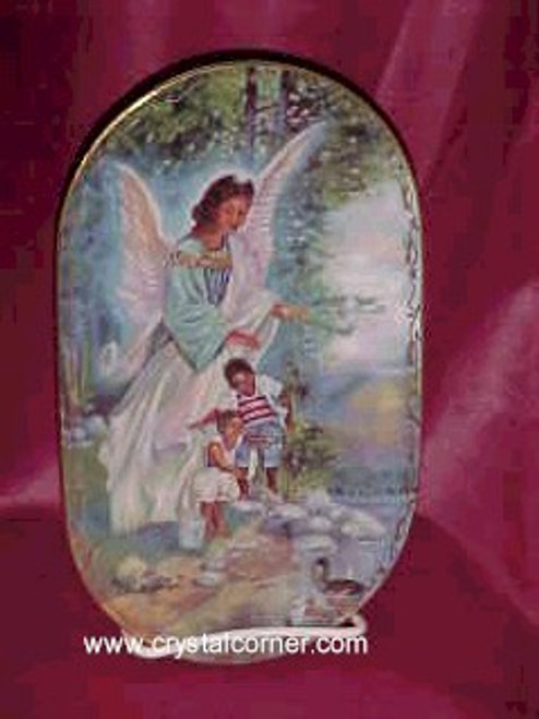 Protected Along The Path 10238A Bradford Exchange Plate