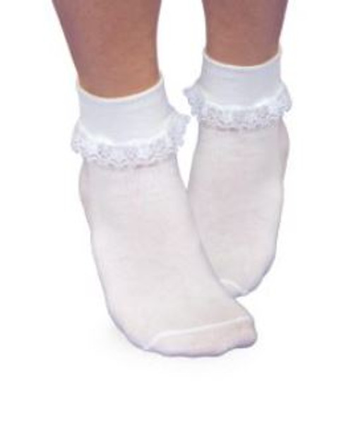 Newborn Size 0 1 White Color Socks Jefferies
