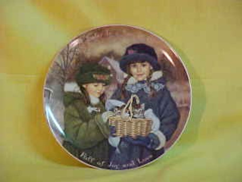 A Sister Is A Special Gift Full Of Joy And Love 2844A Bradford Exchange Plate