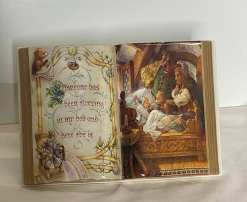 Goldilocks And The Three Bears 2129A Bradford Exchange Plate