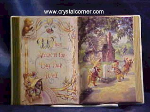 The Three Little Pigs 870A Bradford Exchange Plate