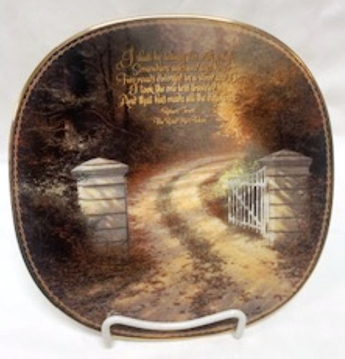 The Road Not Taken 386B Bradford Exchange Plate