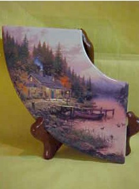 Autumn The End Of A Perfect Day 81117 Bradford Exchange Plate
