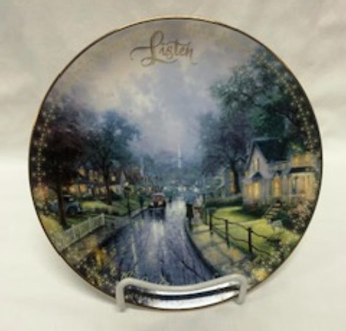 Hometown Memories 683C Bradford Exchange Plate