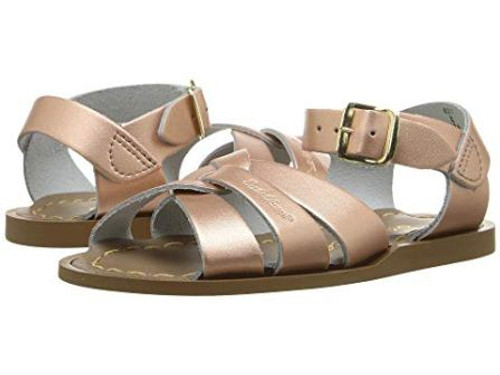 Salt Water Rose Gold Size 3 Youth Sun Sandals By Hoy Shoes