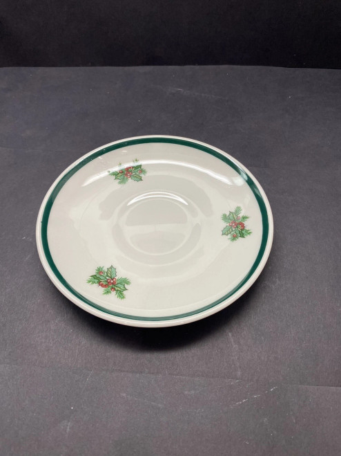 Victorian Christmas Johnson Saucer Only