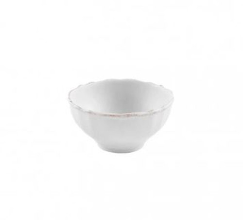 Linen White Fruit Saucer