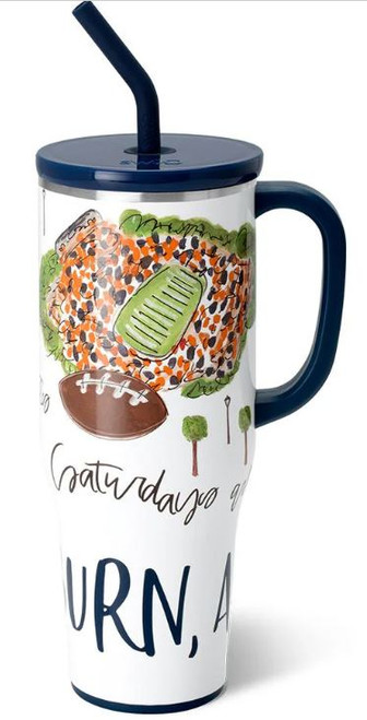 Saturdays in Auburn Mega Mug 4