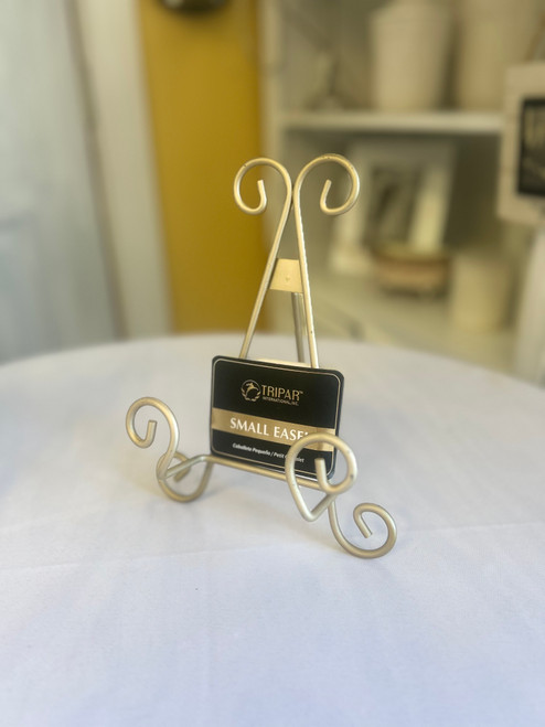 GOLD METAL EASEL