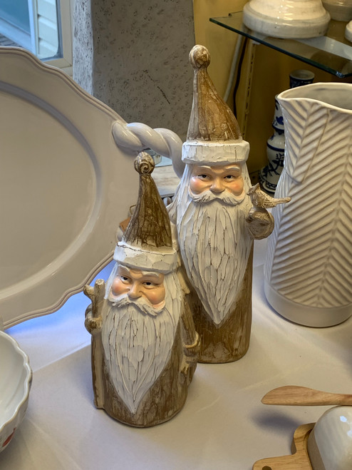 SET (2) SANTA CLAUS
