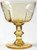 Antique Yellow High Sherbet