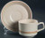 Beige Brushstrokes Cup and Saucer Lenox