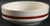 Brushwork Burgandy Round Soup Cereal Bowl