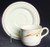 Beige Brushstrokes Cup and Saucer