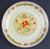 Coral Blossoms Round Salad Plate