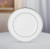 Federal Platinum Round Salad Plate