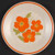 Fire Flower Bread and Butter Plate Lenox