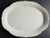 French Perle White Large Oval Platter