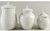 French Perle White Cannisters Set/3 By Lenox