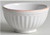 French Perle Groove White Square Baker