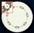 Golden Mood Dinner Plate