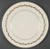 Golden Wreath Round Salad Plate