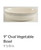 Northern Lights Mediucm Oval Vegetable Lenox
